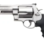 Smith & Wesson 163465 Model 460 XVR 460 S&W Mag 5" Stainless Steel Barrel & 5rd Cylinder, Satin Stainless Steel X-Frame, Includes Two Rear Sights & Two Muzzle Brakes | Elite Firearms