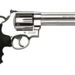 Smith & Wesson 163638 Model 629 Classic 44 Rem Mag or 44 S&W Spl Stainless Steel 6.50" Barrel & 6rd Cylinder, Satin Stainless Steel N-Frame, Red Ramp Front/White Outline Rear Sights | Elite Firearms