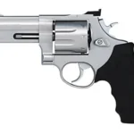 Taurus 2608049 608 38 Special +P or 357 Mag 8 Shot 4" Ported Barrel, Overall Matte Finish Stainless Steel, Finger Grooved Black Rubber Grip & Adjustable Rear Sight | Elite Firearms
