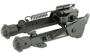 UTG SPR DTY BIPOD W/QD LVR MNT 6"-8"