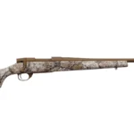 Weatherby VAP222RR4T Vanguard Badlands 22-250 Rem 5+1 24" Burnt Bronze Cerakote #2 Threaded Barrel, Drilled & Tapped Steel Receiver, Badlands Approach Camo Monte Carlo w/Raised Comb Synthetic Stock | Elite Firearms