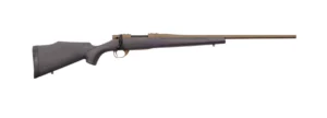 Weatherby VWB222RR4T Vanguard Weatherguard 22-250 Rem 5+1 24" Threaded, Burnt Bronze Barrel/Rec, Black with Bronze Webbing Monte Carlo Stock | Elite Firearms