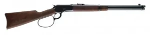 Winchester Guns 534190141 Model 1892 Large Loop Carbine 45 Colt (LC) 10+1 Cap 20" Brushed Polish Blued Rec/Barrel Satin Walnut Fixed Straight Grip Stock Right Hand (Full Size) | Elite Firearms