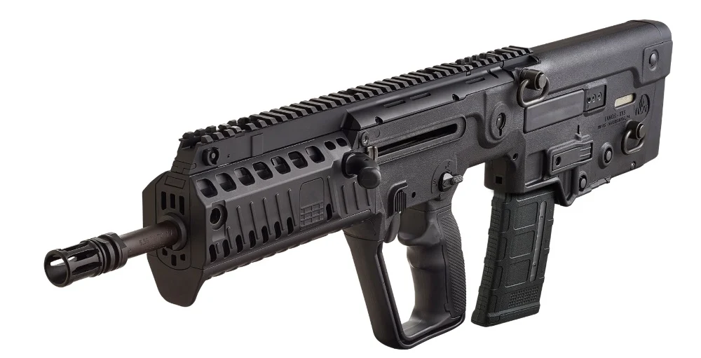 IWI US XB16 Tavor X95 5.56x45mm NATO Caliber with 16.50" Barrel, 30+1 Capacity, Black Metal Finish, Black Fixed Bullpup Stock & Polymer Grip Right Hand | Elite Firearms