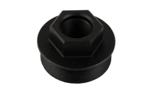 YHM 1/2"-28 CRBNE ADPTR SDWNR M2 BLK