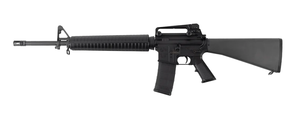 Colt Mfg AR15A4 A4 5.56x45mm NATO 30+1 20" Black Chrome Moly Vanadium Barrel, Black Receiver, Black A2 Fixed Stock Black Polymer Grip | Elite Firearms