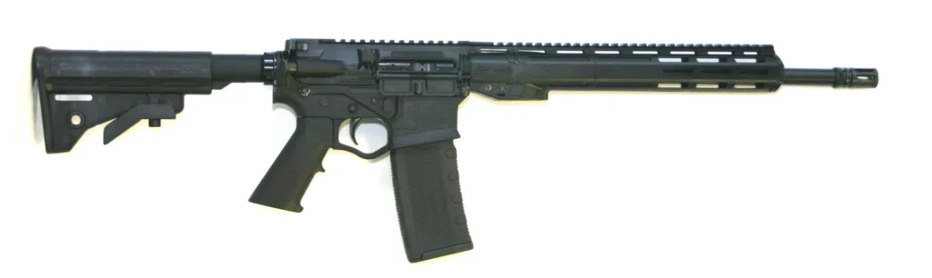 ATI ATIGAX30013ML Alpha Maxx 300 Blackout 60+1 16" Black Threaded Barrel, Black Picatinny Rail Polymer Receiver, 13" Polymer Handguard, ATI MM4 Black Synthetic Stock, Black Polymer Grip, Right Hand | Elite Firearms