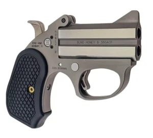 Bond Arms Honey B Handgun .22 Mag 2rd Capacity 3" Barrel Stainless Steel with Black Grips | Elite Firearms