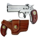 Bond Arms BARR Rustic Ranger  45 Colt (LC) 410 Gauge 2rd Shot 4.25" Matte Stainless Stainless Stainless Steel Frame Rosewood w/Integrated Star Grips | Elite Firearms