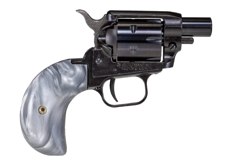 HERITAGE MANUFACTURING BARKEEP BOOT 22LR BK/PEARL 1" | Elite Firearms