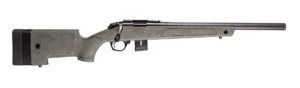 Bergara Rifles BMR010 BMR X Carbon Fiber 22 WMR 10+1 18" Black Carbon Fiber Threaded Barrel, Black Cerakote Picatinny Rail Receiver, Adj LOP Black w/Green Webbing Synthetic Stock | Elite Firearms