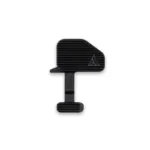 Radian Weapons R0323 Extended Bolt Catch Black, Fits Standard AR-15/M16 Lowers | Elite Firearms