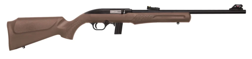 Rossi RS22L1811B RS22 Full Size 22 LR 10+1 18" Matte Black Matte Black Steel Receiver Brown Monte Carlo Stock Right Hand | Elite Firearms