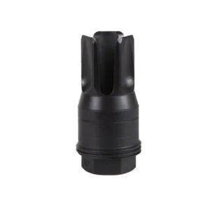 Sig Sauer SL76258X2490DEGF Clutch-Lok QD Q.D. Flash Hider Black Stainless Steel with 5/8" 24 tpi Threads for 7.62mm 90 Degree Taper | Elite Firearms