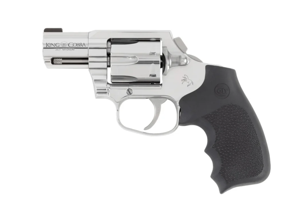 King Cobra Carry DAO 357 2" Hogue FS SS/Blk 6-rd | Elite Firearms