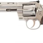 Colt Mfg PYTHONSP6WTS Python 38 Special/357 Mag 6 Shot 6" Stainless Vent Recessed Target/Vent Rib Barrel, Cylinder & Frame, Walnut w/Colt Medallion Grip | Elite Firearms