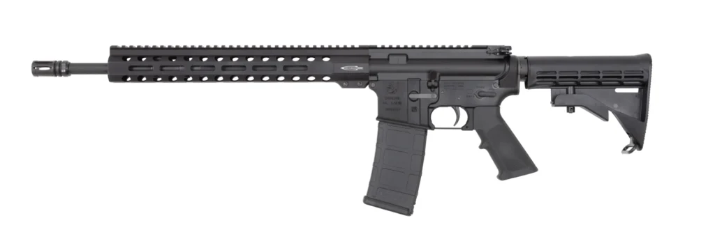 Colt Mfg CR6960 Mid Carbine 5.56x45mm NATO 16" 30+1 Black Rec/Barrel Black Collapsible Stock M-LOK Handguard Black Polymer Grip Right Hand | Elite Firearms