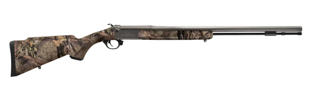 Traditions CR841104416 NitroFire 50 Cal 209 Primer Gray Cerakote 26" VAPR Twist Barrel, Drilled & Tapped Receiver, Mossy Oak Break-Up Country Fixed Synthetic Stock | Elite Firearms