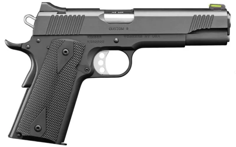 KIMBER CUSTOM II 45ACP 5" FO 8RD BLK | Elite Firearms