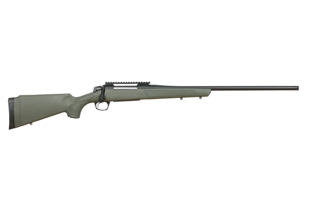 CVA CR3906G Cascade 7mm-08 Rem 4+1 22" Black Cerakote Steel Threaded Barrel, Black Cerakote Receiver, OD Green Synthetic Stock | Elite Firearms