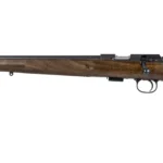 CZ-USA 02391 CZ 457 American Full Size 22 WMR 5+1 24" Black Nitride Black Nitride Steel Receiver Turkish Walnut Fixed American Style Stock Left Hand | Elite Firearms