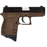 Diamondback DB0200P071 DB9 Gen4 Micro-Compact Frame 9mm Luger 6+1, 3.10" Stainless Steel Barrel, Black Nitride Serrated Stainless Steel Slide, Midnight Bronze Polymer Frame & Grip | Elite Firearms
