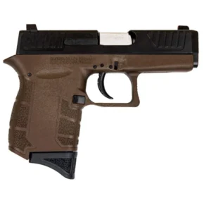 Diamondback DB0200P071 DB9 Gen4 Micro-Compact Frame 9mm Luger 6+1, 3.10" Stainless Steel Barrel, Black Nitride Serrated Stainless Steel Slide, Midnight Bronze Polymer Frame & Grip | Elite Firearms