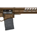 Diamondback DB1032C071 DB10 308 Win 18" 20+1 Midnight Bronze Adjustable Magpul CTR Stock Black Magpul MOE K2 Grip with Black Gold Lower 15" M-Lok | Elite Firearms