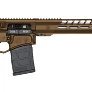 Diamondback DB1032C071 DB10  308 Win 18" 20+1 Midnight Bronze Adjustable Magpul CTR Stock Black Magpul MOE K2 Grip with Black Gold Lower 15" M-Lok