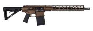 Diamondback DB1018C071 DB10 308 Win 16" 20+1 Midnight Bronze Magpul MOE Carbine Stock Black Magpul MOE-K Grip 15" M-Lok | Elite Firearms