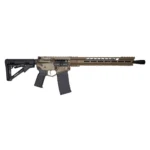 Diamondback DB1731K061 DB15 5.56x45mm NATO 16" 30+1 Flat Dark Earth Adjustable Magpul CTR Stock Black Magpul MOE K2 Grip with Black Gold Lower | Elite Firearms