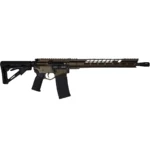 Diamondback DB1731K071 DB15 5.56x45mm NATO 16" 30+1 Midnight Bronze Adjustable Magpul CTR Stock Black Magpul MOE K2 Grip with Black Gold Lower | Elite Firearms