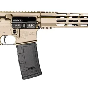 Diamondback DB1718B062 DB15  300 Blackout 30+1 Flat Dark Earth Cerakote Picatinny Rail Aluminum Receiver, Black Synthetic Stock
