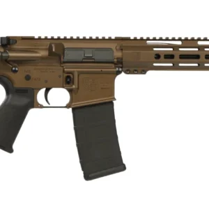 Diamondback DB1718K071 DB15  5.56 NATO 30+1 16" Midnight Bronze Cerakote Picatinny Rail Aluminum Receiver, Black Synthetic Stock