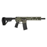 Diamondback DB15 Handgun .300 Blk 30rd Magazine 10.5" 5/8x24 Threaded Barrel OD Green with SBA5 Brace | Elite Firearms