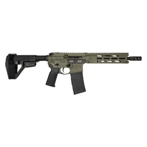 Diamondback DB15 Handgun .300 Blk 30rd Magazine 10.5" 5/8x24 Threaded Barrel OD Green with SBA5 Brace | Elite Firearms