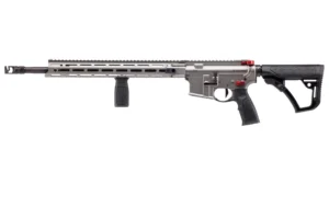 Daniel Defense 0212809385055 DDM4 V7 Pro *CA Compliant 5.56x45mm NATO 18" 10+1, Gun Metal Gray Rec, Black OEM Overmolded Stock & Grip, Geissele Trigger, Red Radian Acc. | Elite Firearms