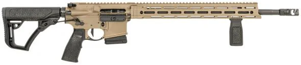 Daniel Defense 0212811090055 DDM4 V7 Pro *CA Compliant 5.56x45mm NATO 18" 10+1, FDE Rec, Black OEM Overmolded Stock & Grip, Geissele Trigger | Elite Firearms