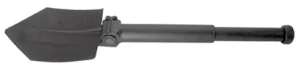 Glock ET17070 Entrenching Tool Three Position Adjustment For Multiple Users, Surface Treated Black Polymer/Saw Inside Handle, Includes Nylon Storage Pouch | Elite Firearms