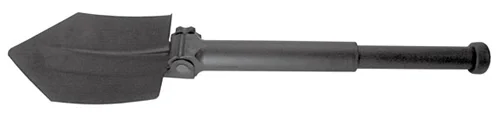 Glock ET17070 Entrenching Tool Three Position Adjustment For Multiple Users, Surface Treated Black Polymer/Saw Inside Handle, Includes Nylon Storage Pouch | Elite Firearms