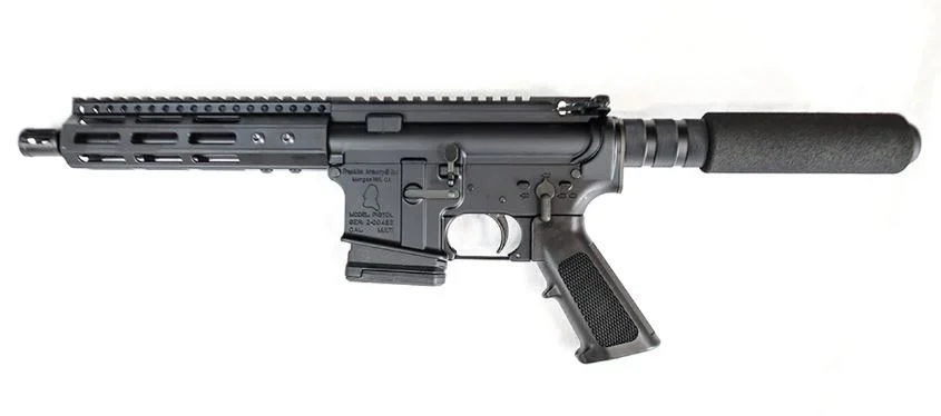 Franklin Armory 00-30018-BLK CA7 *CA Compliant 5.56x45mm NATO 7.50" 10+1 Black Hard Coat Anodized Polymer Grip Buffer Tube | Elite Firearms
