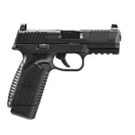 FN 66101389 545 MRD Full Size 45 ACP 10+1 4.10" Black Target Crown Steel Barrel, Black PVD Optic Cut/Serrated Steel Slide & Polymer Frame w/Picatinny Rail, Ambidextrous | Elite Firearms