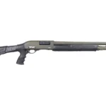 Gforce Arms GF2P12 GF2P 12 Gauge Pump 3" Chamber 7+1 20" Fixed Cylinder Bore, OD Green Barrel/Rec, Black Furniture, 5rd Shell Carrier Stock, Rubber Pistol Grip, Blade Sight, 3rd Shell Holder on Rec | Elite Firearms