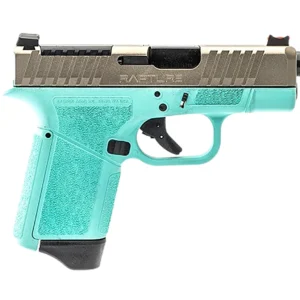 Gforce Arms GF932512RN Rapture  Sub-Compact Frame 9mm Luger 12+1 3.25" Optic Cut/Serrated Steel Slide, Polymer Frame
