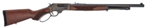 Henry Color Case Hardened Lever Action Side Gate Rifle .45-70 4rd Magazine 22" Barrel Walnut | Elite Firearms