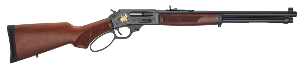 Henry Wildlife Edition Side Gate .45-70 Rifle 4rd Magazine 18.43" Barrel Walnut Large Loop | Elite Firearms