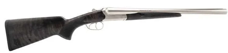 Heritage Mfg BL41018NI Badlander  410 Bore Break Open 2rd 18.50" Nickel Side By Side Barrel & Receiver, Fixed Turkish Walnut Wood Stock