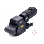 Eotech HHSV HHS V EXPS3-4 & G45 Magnifier Black Anodized 1 x 5x 4 x 1 MOA Red Dot/ 68 MOA Red Ring