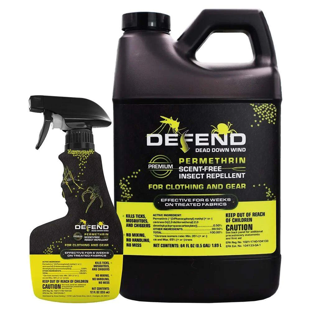 Dead Down Wind Defend Permethrin Clothing Spray 76 oz Value Pack | Elite Firearms