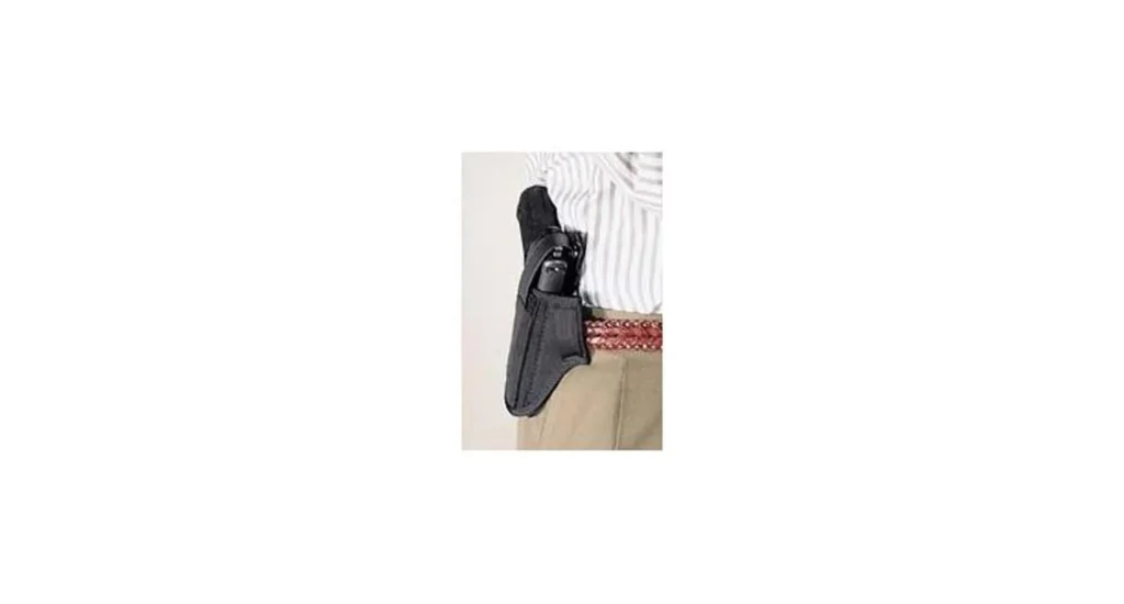 Uncle Mike's 8601 Plain Black Nylon AM#1 Belt Slide Holster | Elite Firearms